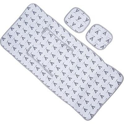 Babyline tepee – matelas pour chaise légère, Unisexe, Couleur Gris Babyline tepee – matelas pour chaise légère, Unisexe, Couleur Gris