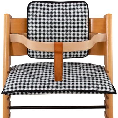 JYOKO KIDS Coussin en Coton Compatible avec Stokke Tripp Trapp, Coussin de siège Doux pour Nourrissons, bébés et Tout-Petits (Vichy, Lot de 3 coussins évolutifs pour chaise haute) JYOKO KIDS Coussin en Coton Compatible avec Stokke Tripp Trapp, Coussin de siège Doux pour Nourrissons, bébés et Tout-Petits (Vichy, Lot de 3 coussins évolutifs pour chaise haute)