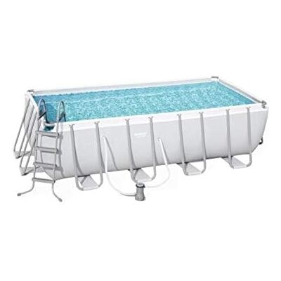 Bestway 56670-3 Power Steel Piscine hors sol, 488 x 244 x 122 cm Bestway 56670-3 Power Steel Piscine hors sol, 488 x 244 x 122 cm