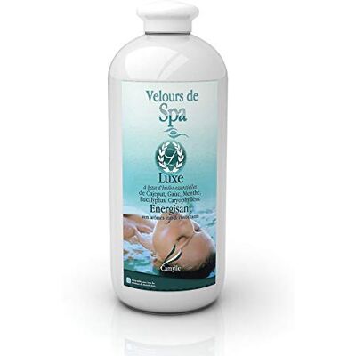 Camylle Velours de Spa Luxe Fragrances à base d'Huiles Essentielles 100% Pures et Naturelles pour Spa ou Jacuzzi Energisant aux arômes frais et envoûtants 1000ml Camylle Velours de Spa Luxe Fragrances à base d'Huiles Essentielles 100% Pures et Naturelles pour Spa ou Jacuzzi Energisant aux arômes frais et envoûtants 1000ml