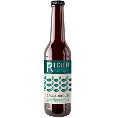 RIEDLER NATUR Infusion de sauna 330 ml : profitez de l'essence de l'infusion de sauna/recharge 100 % naturelle pour diffuseur d'arômes Rafraîchissez votre maison, bureau et spa avec de RIEDLER NATUR Infusion de sauna 330 ml : profitez de l'essence de l'infusion de sauna/recharge 100 % naturelle pour diffuseur d'arômes Rafraîchissez votre maison, bureau et spa avec de