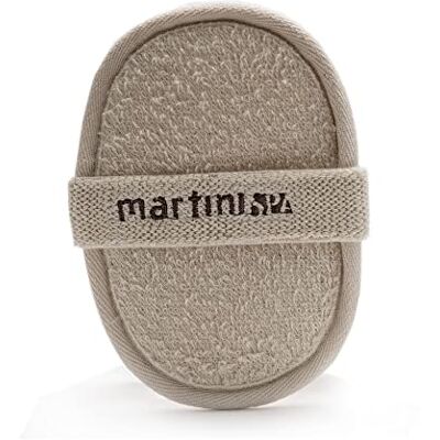 martini SPA MartiniSPA Massage Natural Pad dual : souple & exfoliant 1 pièce martini SPA MartiniSPA Massage Natural Pad dual : souple & exfoliant 1 pièce