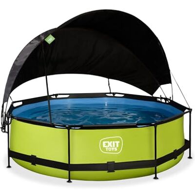 EXIT TOYS EXIT Lime zwembad �300x76cm met schaduwd EXIT TOYS EXIT Lime zwembad �300x76cm met schaduwd
