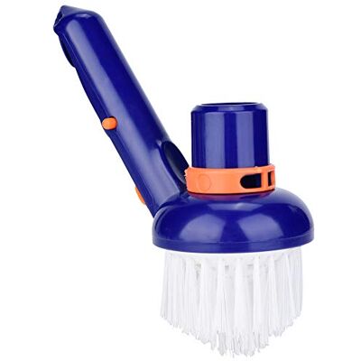 mumisuto Brosse de nettoyage pour piscine, coin de piscine, poils en nylon, brosse de nettoyage pour jacuzzi mumisuto Brosse de nettoyage pour piscine, coin de piscine, poils en nylon, brosse de nettoyage pour jacuzzi