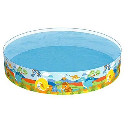 Bestway Pataugeoire gonflable pour enfants Dinosaures 244 x 46 cm Bestway Pataugeoire gonflable pour enfants Dinosaures 244 x 46 cm