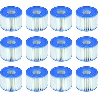 Intex PACK DE 6 Lot de 2 cartouches de filtration pour SPA soit 12 cartouches Intex PACK DE 6 Lot de 2 cartouches de filtration pour SPA soit 12 cartouches
