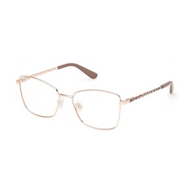 GUESS Lunettes de Vue GU50170 Shiny rose gold 56/15/145 Femme GUESS Lunettes de Vue GU50170 Shiny rose gold 56/15/145 Femme