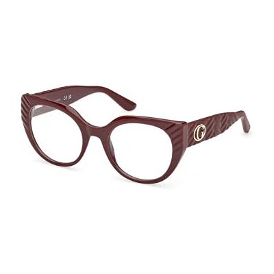GUESS Lunettes de Vue GU50306 Shiny bordeaux 51/20/140 Femme GUESS Lunettes de Vue GU50306 Shiny bordeaux 51/20/140 Femme