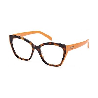 Emilio Pucci Lunettes de Vue Pucci EP5216 Havana/monocolor 53/17/140 Femme Emilio Pucci Lunettes de Vue Pucci EP5216 Havana/monocolor 53/17/140 Femme