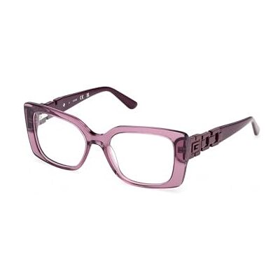 GUESS Lunettes de Vue GU50322 Shiny violet 51/17/140 Femme GUESS Lunettes de Vue GU50322 Shiny violet 51/17/140 Femme