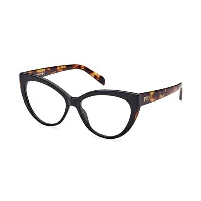 Emilio Pucci Lunettes de Vue Pucci EP5215 Shiny black 54/15/140 Femme Emilio Pucci Lunettes de Vue Pucci EP5215 Shiny black 54/15/140 Femme