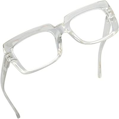 Eyekepper Lunettes de lecture élégantes pour femme Lunettes carrées surdimensionnées Eyekepper Lunettes de lecture élégantes pour femme Lunettes carrées surdimensionnées