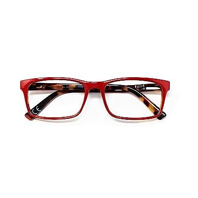 CHARRO El Tennessee Lunettes de lecture Rouge Taille adulte Rouge, Rouge-tortue, Taglia unica CHARRO El Tennessee Lunettes de lecture Rouge Taille adulte Rouge, Rouge-tortue, Taglia unica