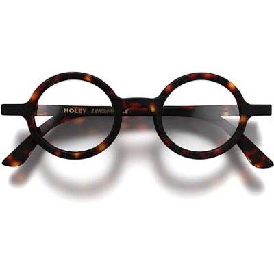 LONDON MOLE ® Moley Lunettes bloquant la lumière bleue Sympas bloqueurs ronds bleus Anti-fatigue oculaire pour écrans Unisex féminin masculin Charnières à ressort LONDON MOLE ® Moley Lunettes bloquant la lumière bleue Sympas bloqueurs ronds bleus Anti-fatigue oculaire pour écrans Unisex féminin masculin Charnières à ressort