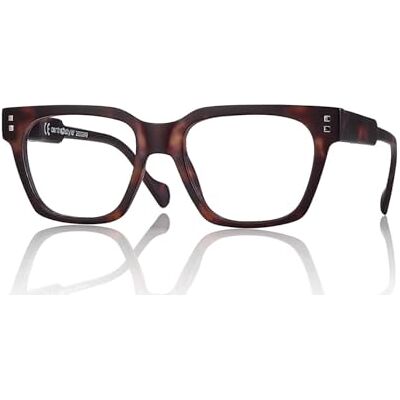 Paule & Knopf Lunettes de lecture modernes en plastique Vincent à La Havane + 2,50 dpt Paule & Knopf Lunettes de lecture modernes en plastique Vincent à La Havane + 2,50 dpt