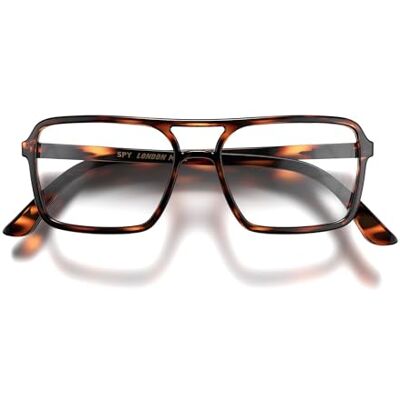 LONDON MOLE ® Spy Lunettes bloquant la lumière bleue Bloqueurs aériens bleus en forme carrée et sympa Anti-fatigue oculaire pour écrans Unisex féminin masculin Charnières à ressort LONDON MOLE ® Spy Lunettes bloquant la lumière bleue Bloqueurs aériens bleus en forme carrée et sympa Anti-fatigue oculaire pour écrans Unisex féminin masculin Charnières à ressort