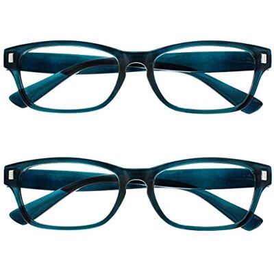 The Reading Glasses Company RR77-Q pack de 2 - Lunettes de lecture The Reading Glasses Company RR77-Q pack de 2 - Lunettes de lecture