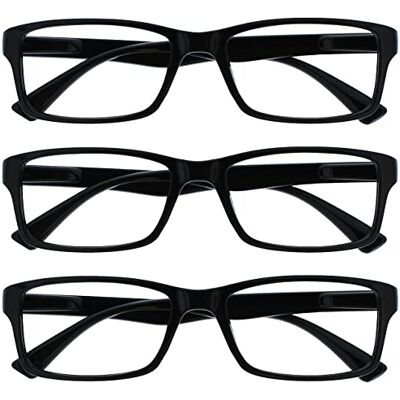 Lunettes de lecture noires Opulize - 2 paires - Lunettes de lecture Lunettes de lecture noires Opulize - 2 paires - Lunettes de lecture