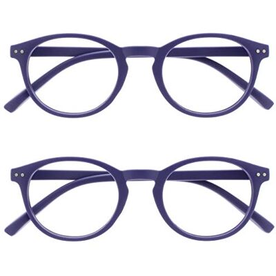 Opulize Zen lunettes de lecture - Monture ronde petite +2.50 - Lunettes de lecture Opulize Zen lunettes de lecture - Monture ronde petite +2.50 - Lunettes de lecture