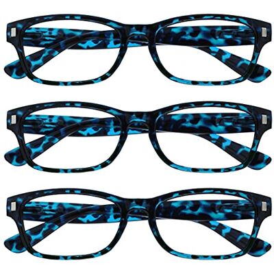 Opulize UV Lunettes de Lecture - Bleu, Marron - Lunettes de lecture Opulize UV Lunettes de Lecture - Bleu, Marron - Lunettes de lecture