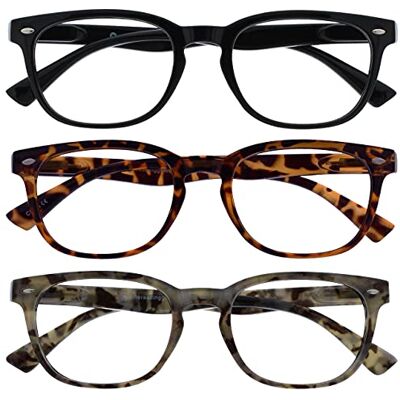 The Reading Glasses Company RR14-12T7 +1,50 - Ensemble de Lunettes de Lecture The Reading Glasses Company RR14-12T7 +1,50 - Ensemble de Lunettes de Lecture