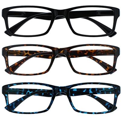 Lunettes de Lecture Opulize - Pack de 3 - Usage Intérieur Lunettes de Lecture Opulize - Pack de 3 - Usage Intérieur
