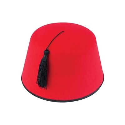 HENBRANDT Chapeau Fezz rouge HENBRANDT Chapeau Fezz rouge