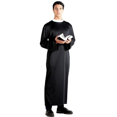 Ciao Costume prêtre déguisement homme adulte (taille unique) Ciao Costume prêtre déguisement homme adulte (taille unique)