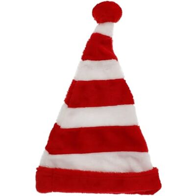 Folat 65679 Chapeau de Noël en sucre d'orge Rouge/blanc Folat 65679 Chapeau de Noël en sucre d'orge Rouge/blanc