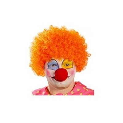 FIESTAS GUIRCA Clown Perruque Orange économie FIESTAS GUIRCA Clown Perruque Orange économie