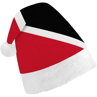 JZemdybill Chapeau de Noël pour adultes, drapeau de Trinité-et-Tobago pour diverses fêtes de fin d'année JZemdybill Chapeau de Noël pour adultes, drapeau de Trinité-et-Tobago pour diverses fêtes de fin d'année