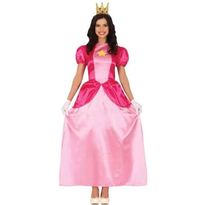 FIESTAS GUIRCA Déguisement de princesse étoile pour femme Robe de princesse rose Déguisement de reine de conte de fées pour femme FIESTAS GUIRCA Déguisement de princesse étoile pour femme Robe de princesse rose Déguisement de reine de conte de fées pour femme
