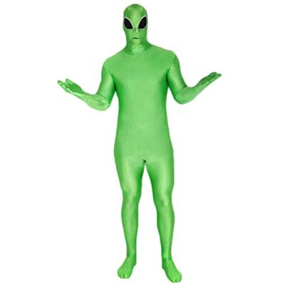Morphsuits , Alien, costume d'Halloween Costume Morphsuit intégral en élasthanne, coupe extensible et confortable, idéal pour les fêtes et le cosplay Morphsuits , Alien, costume d'Halloween Costume Morphsuit intégral en élasthanne, coupe extensible et confortable, idéal pour les fêtes et le cosplay