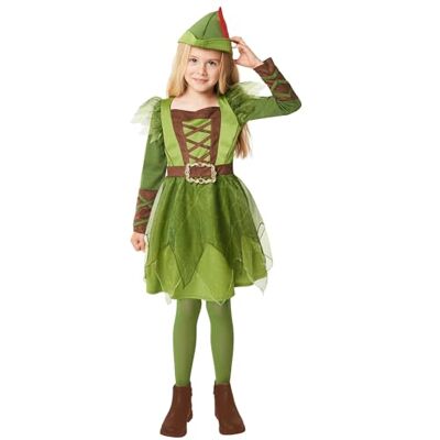 Déguisement Peter Pan pour enfants - Vert Unisexe Déguisement Peter Pan pour enfants - Vert Unisexe