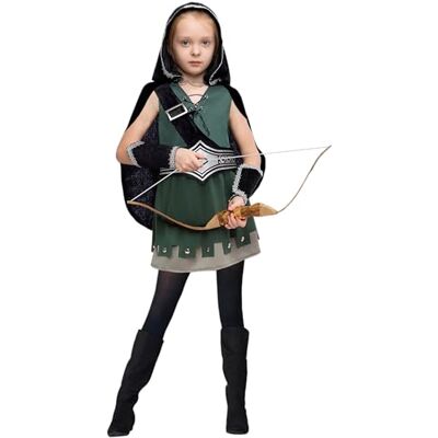 Spooktacular Creations Costume de chasseuse à capuche Warrior Night pour Halloween Tween Girls avec accessoires Spooktacular Creations Costume de chasseuse à capuche Warrior Night pour Halloween Tween Girls avec accessoires