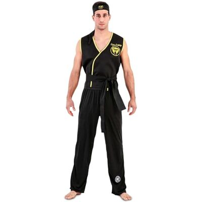 EUROCARNAVALES , Costume SA King Cobra Kai pour adulte EUROCARNAVALES , Costume SA King Cobra Kai pour adulte