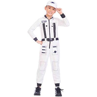 amscan International- Astronaut 10-12 Years Déguisement, Unisex Children, 9904454, version anglaise amscan International- Astronaut 10-12 Years Déguisement, Unisex Children, 9904454, version anglaise