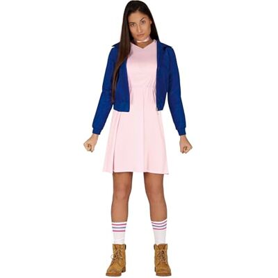 FIESTAS GUIRCA , S.L. Déguisement d'Eleven de Stranger Things pour femme Taille M FIESTAS GUIRCA , S.L. Déguisement d'Eleven de Stranger Things pour femme Taille M