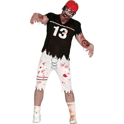 Fiestas Guirca - Déguisement zombie XL 54-56 - Thème quarterback Fiestas Guirca - Déguisement zombie XL 54-56 - Thème quarterback