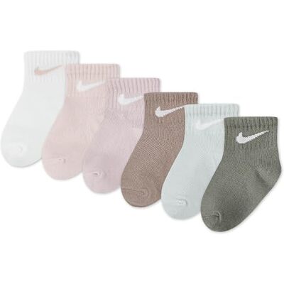 NIKE Nhn Swoosh 6pk Infant Ankle So NHN Swoosh Lot de 6 chevilles pour bébé Bébé fille NIKE Nhn Swoosh 6pk Infant Ankle So NHN Swoosh Lot de 6 chevilles pour bébé Bébé fille
