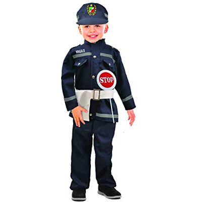 Ciao Srl - Costume de Policier de la Circulation pour 6-8 Ans Ciao Srl - Costume de Policier de la Circulation pour 6-8 Ans