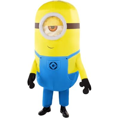 Funidelia Déguisement Officiel Minions Gonflable pour Homme et Femme, Tenue de dessins animés pour adulte, Déguisements de Carnaval, Halloween et Enterrements de vie de garçon – Taille Unique Funidelia Déguisement Officiel Minions Gonflable pour Homme et Femme, Tenue de dessins animés pour adulte, Déguisements de Carnaval, Halloween et Enterrements de vie de garçon – Taille Unique
