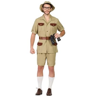Boland Costume Safari Ranger pour adulte 4 pièces, costume de carnaval pour fête à thème ou carnaval, soin des animaux Boland Costume Safari Ranger pour adulte 4 pièces, costume de carnaval pour fête à thème ou carnaval, soin des animaux