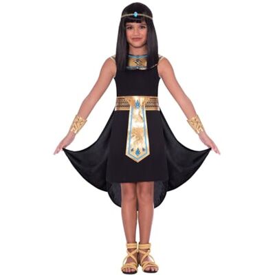 amscan Fancy Dress 9906373 Déguisement de pharaon égyptien pour fille Noir 4-6 ans amscan Fancy Dress 9906373 Déguisement de pharaon égyptien pour fille Noir 4-6 ans