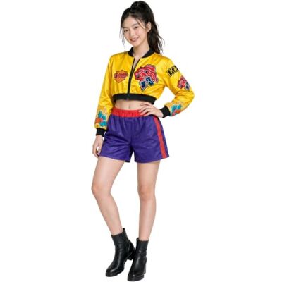 FIESTAS GUIRCA Déguisement Pop Star Nova Lite (36-38/S) Veste et pantalon Déguisement d'étoile de la musique pour carnaval, fêtes de cinéma et thématiques asiatiques Idéal pour femme adulte FIESTAS GUIRCA Déguisement Pop Star Nova Lite (36-38/S) Veste et pantalon Déguisement d'étoile de la musique pour carnaval, fêtes de cinéma et thématiques asiatiques Idéal pour femme adulte