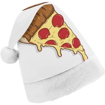 JZemdybill Chapeau de Noël, chapeau de pizza pour diverses fêtes de fin d'année JZemdybill Chapeau de Noël, chapeau de pizza pour diverses fêtes de fin d'année