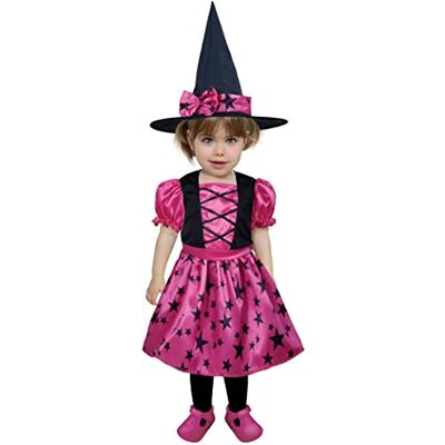 Fiestas Guirca - Sorcière Étoile Enfant 2-3 Ans Fiestas Guirca - Sorcière Étoile Enfant 2-3 Ans