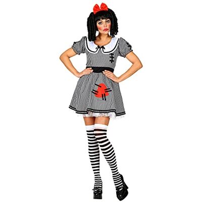 W WIDMANN MILANO Party Fashion Widmann-Bambola 00222 Costume pour femme, multicolore W WIDMANN MILANO Party Fashion Widmann-Bambola 00222 Costume pour femme, multicolore