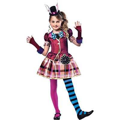 amscan Costume pour fille Miss Hatter Book Day Week Fancy Dress amscan Costume pour fille Miss Hatter Book Day Week Fancy Dress