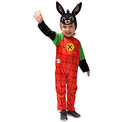 Ciao - Bing Lapin Costume déguisement Original Baby (Taille 2-3 Ans), Unisex Children, 11280.2-3, Red, Black, Years Ciao - Bing Lapin Costume déguisement Original Baby (Taille 2-3 Ans), Unisex Children, 11280.2-3, Red, Black, Years